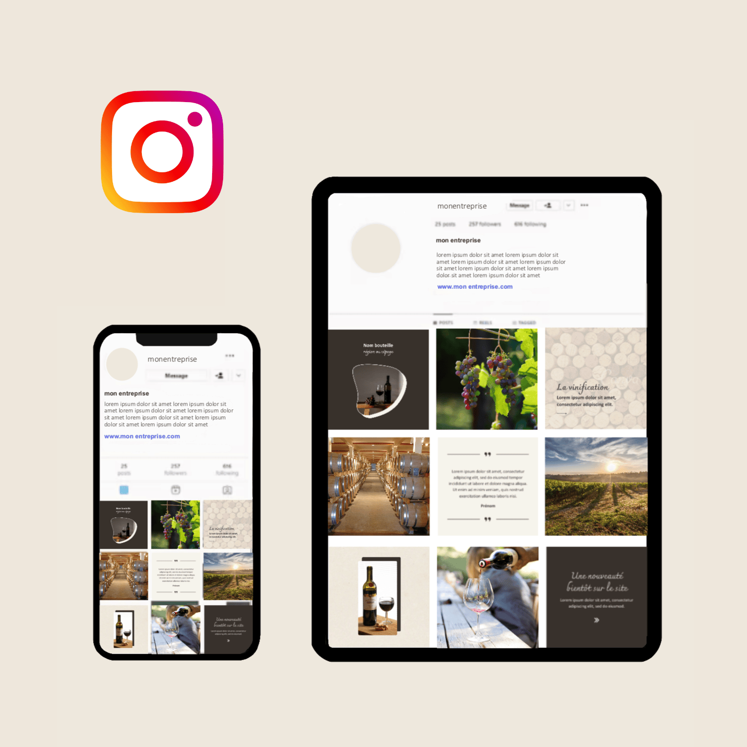 pack instagram